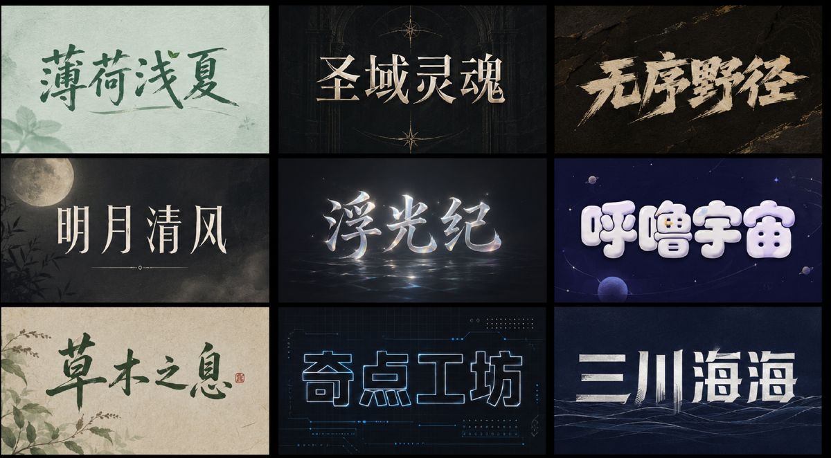字体设计实验
